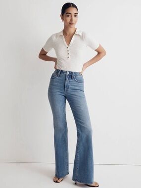 Madewell the Petite Perfect Vintage Flare Jeans